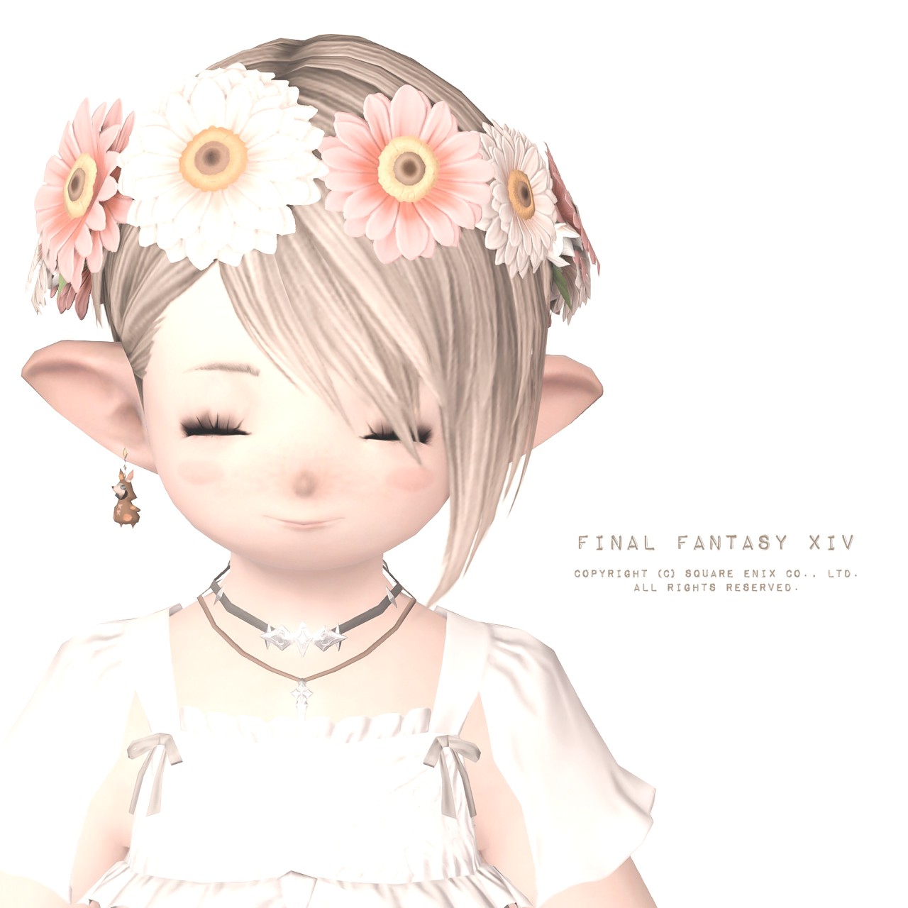 FF14で撮影したお気に入りのララフェルのかわいいスクショ
